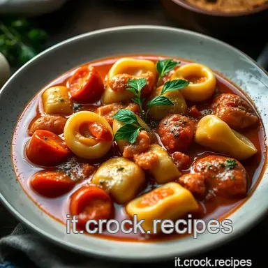 Zuppa Borlotti Ravioli Gamberi: Un Primo da Chef! Scheda ricetta