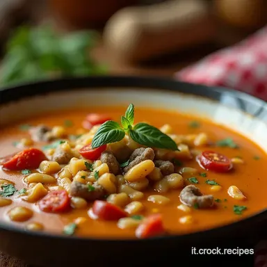 Ricette in Barattolo Minestra di Legumi Rustica Pronta da Regalare Scheda ricetta