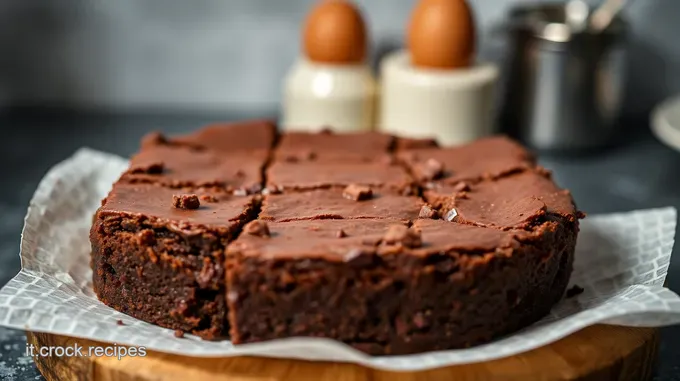 Brownies Fondenti al Cioccolato Perfetto