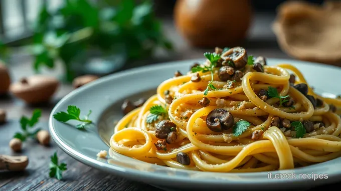 Tagliatelle ai Funghi: Ricetta Facile e Profumata! Tagliatelle ai Funghi: Un Classico Irresistibile