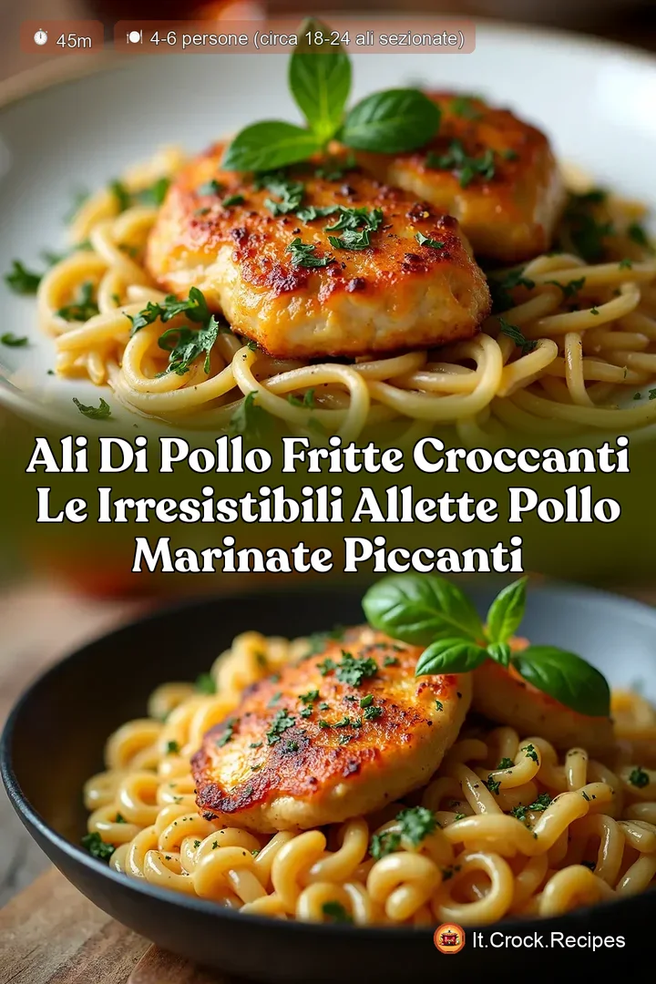 Ali di Pollo Fritte Croccanti Le Irresistibili Allette Pollo Marinate Piccanti