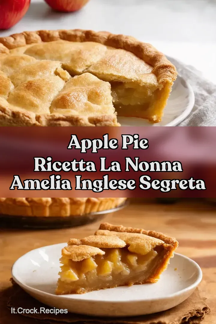 Apple Pie Ricetta La Nonna Amelia Inglese Segreta