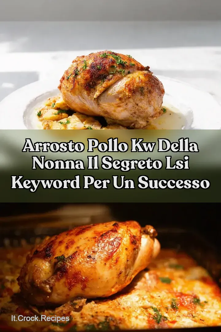 Arrosto Pollo kw Della Nonna Il Segreto LSI keyword Per Un Successo