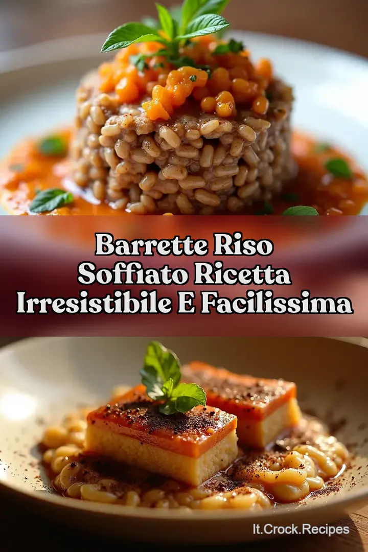 Barrette Riso Soffiato Ricetta Irresistibile e Facilissima