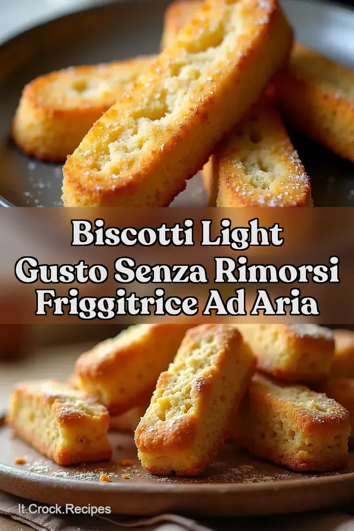 Biscotti Light Gusto Senza Rimorsi Friggitrice ad Aria