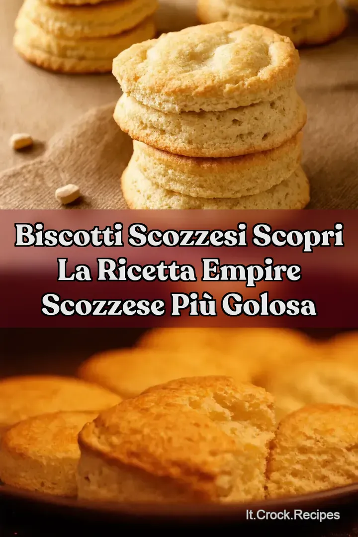 Biscotti Scozzesi Scopri la Ricetta Empire Scozzese pi&ugrave; Golosa