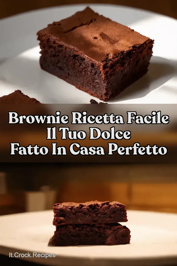 Brownie Ricetta Facile Il Tuo Dolce Fatto in Casa Perfetto