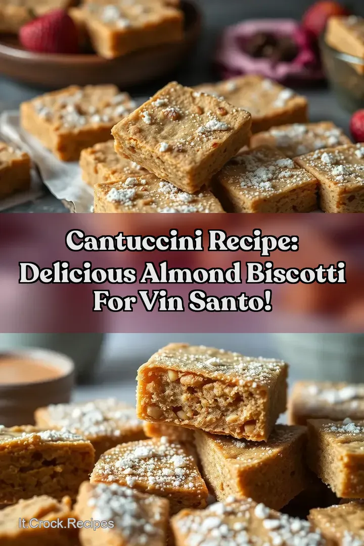 Cantuccini Recipe: Delicious Almond Biscotti For Vin Santo!