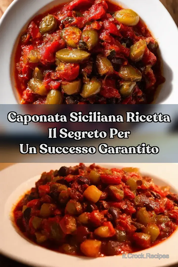 Caponata Siciliana Ricetta Il Segreto per un Successo Garantito