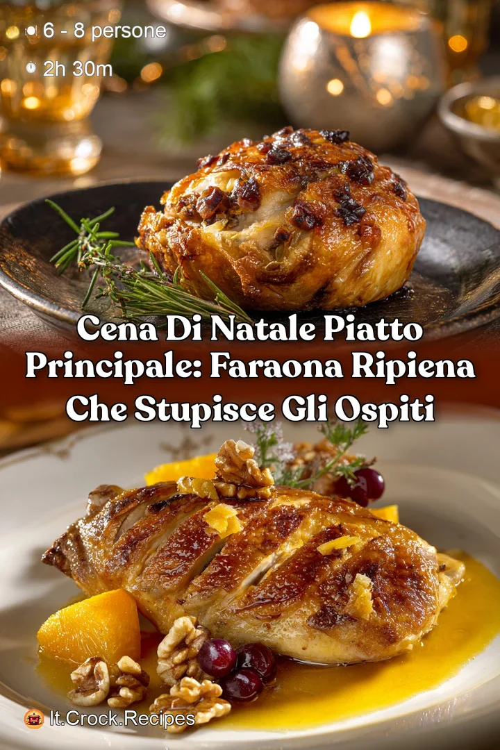 Cena di Natale Piatto Principale: Faraona Ripiena che stupisce gli ospiti