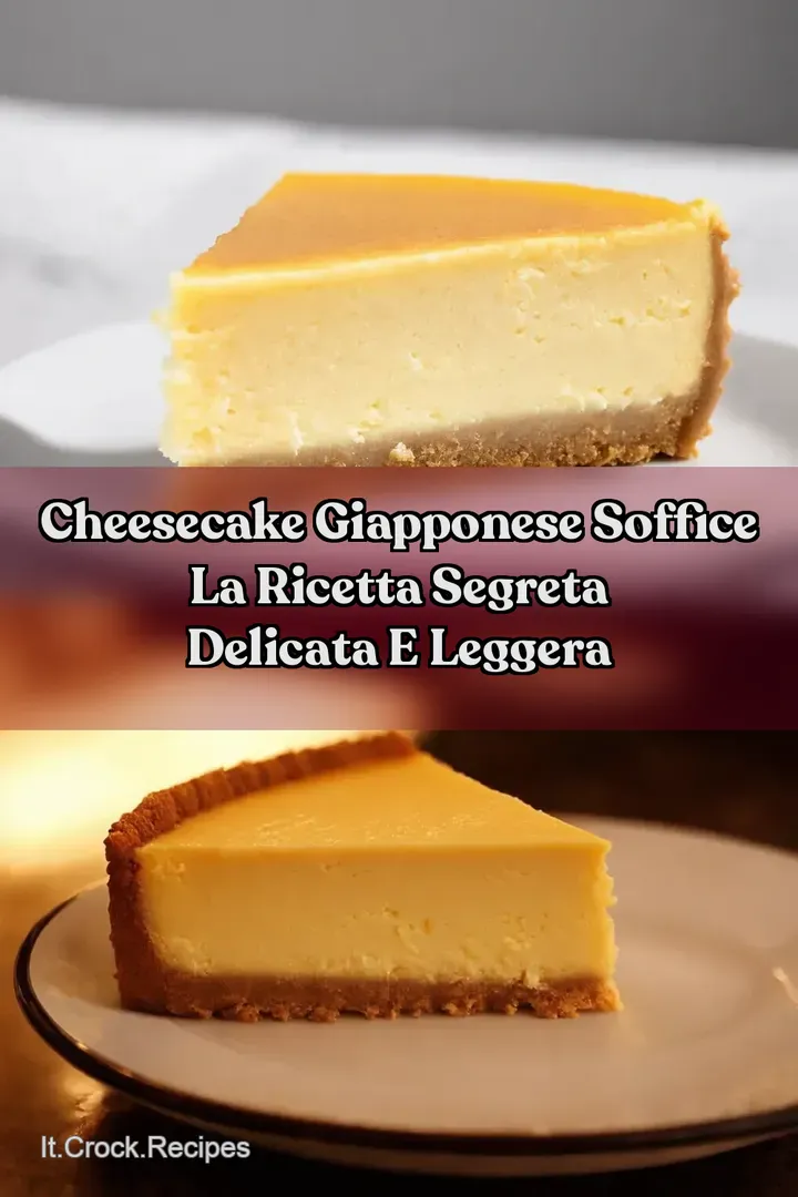 Cheesecake Giapponese Soffice La Ricetta Segreta Delicata e Leggera