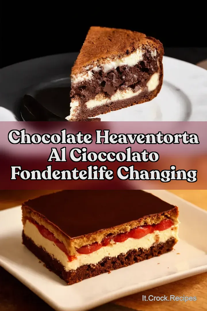 Chocolate HeavenTorta al Cioccolato FondenteLife Changing