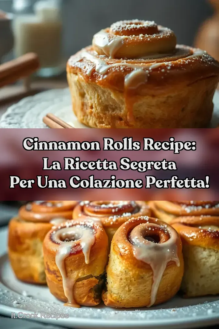 Cinnamon Rolls Recipe: La Ricetta Segreta per una Colazione Perfetta!
