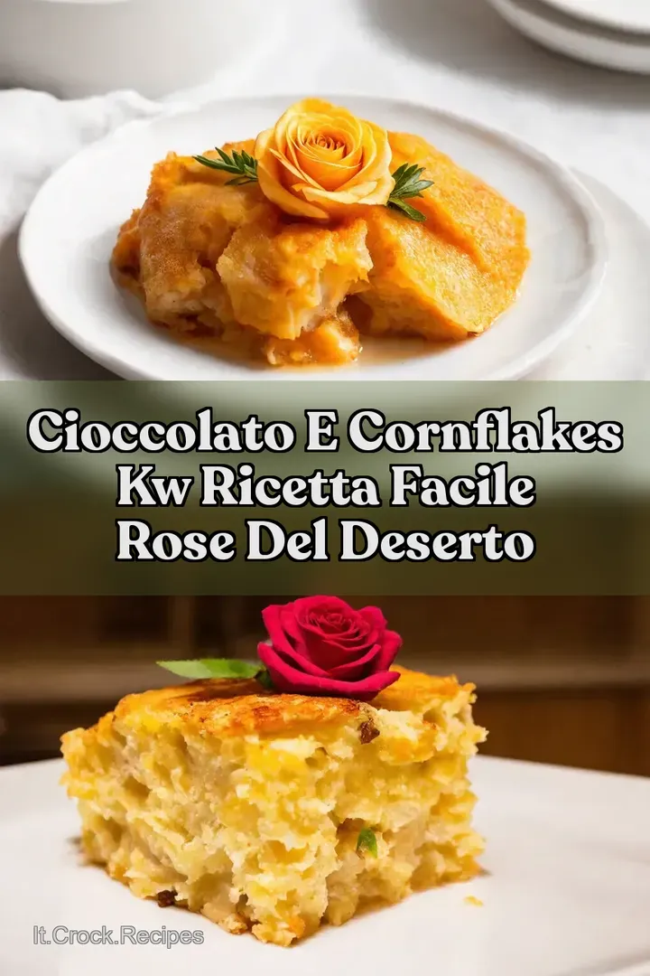 Cioccolato e Cornflakes kw Ricetta Facile Rose del Deserto