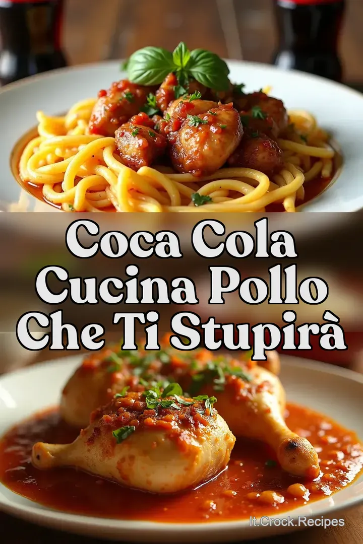 Coca Cola Cucina Pollo che ti stupir&agrave;