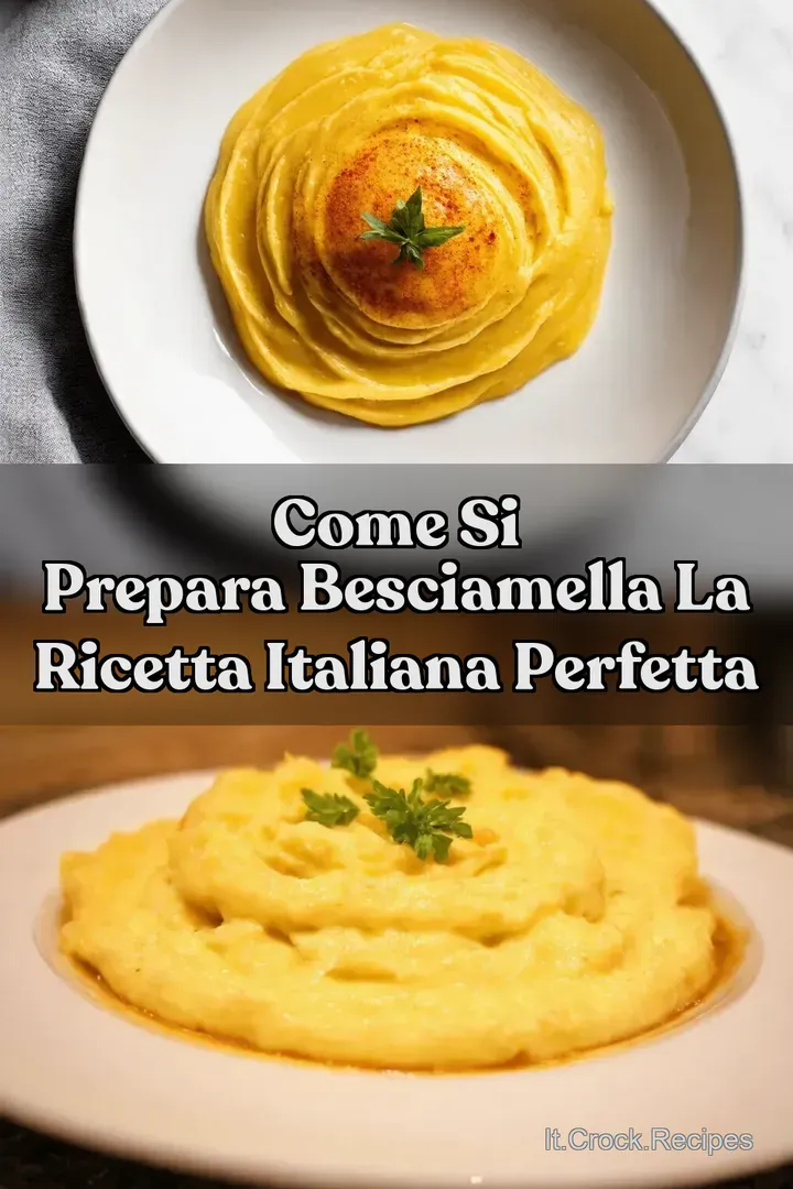 Come si prepara besciamella La Ricetta Italiana Perfetta