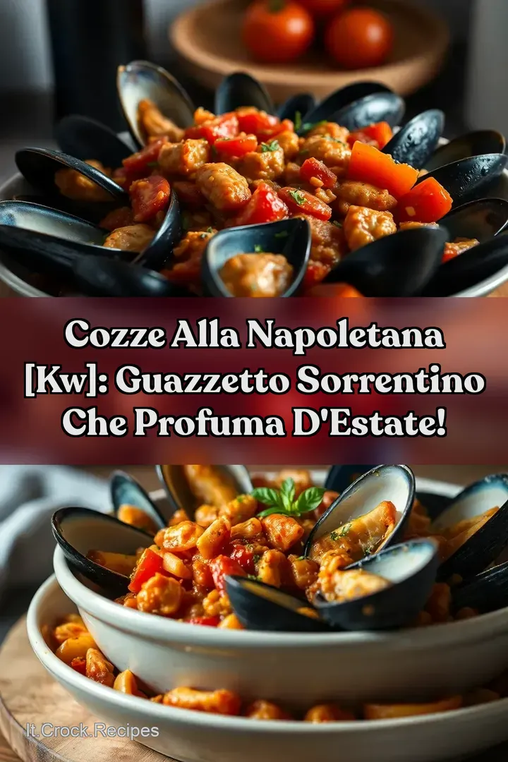 Cozze Alla Napoletana [kw]: Guazzetto Sorrentino Che Profuma d Estate!