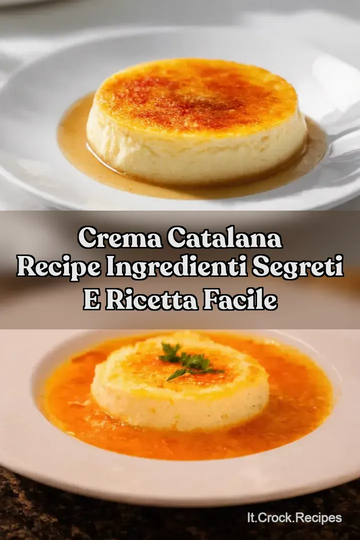 Crema Catalana Recipe Ingredienti Segreti e Ricetta Facile