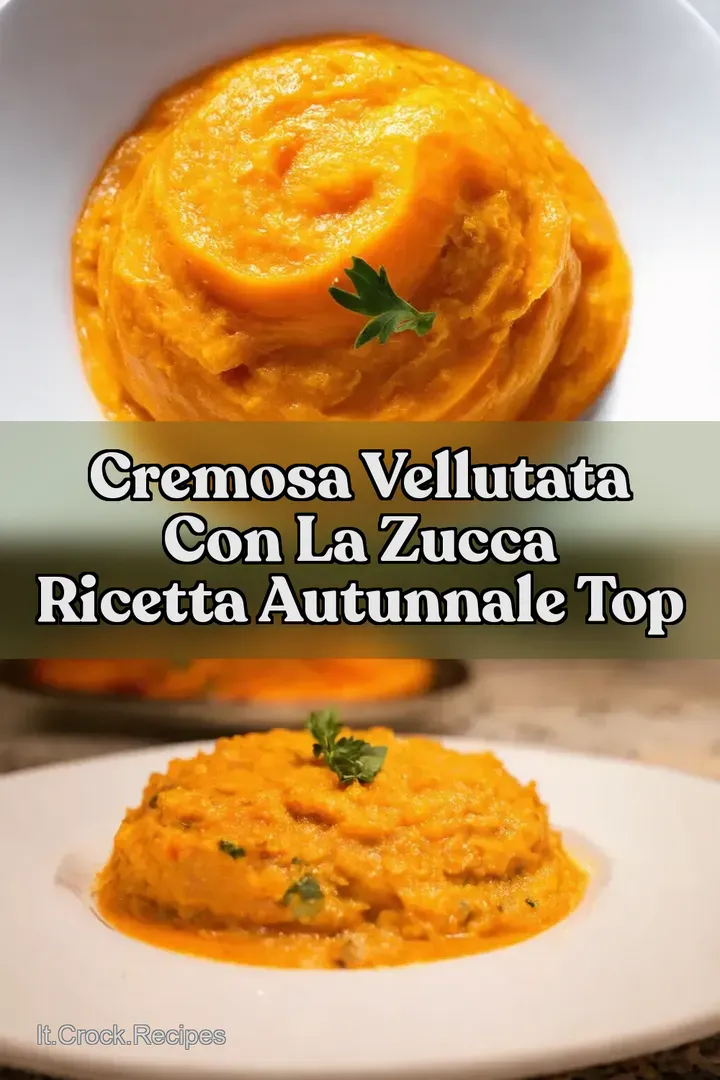 Cremosa Vellutata con la Zucca Ricetta Autunnale Top