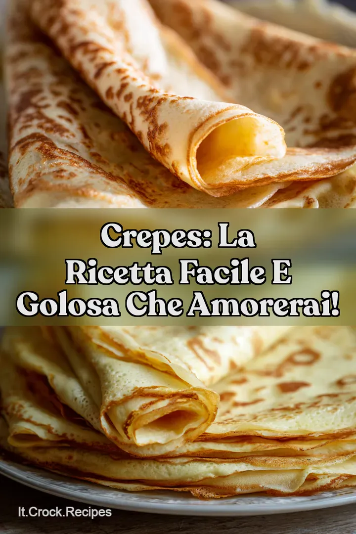 Crepes: La Ricetta Facile e Golosa Che Amorerai!