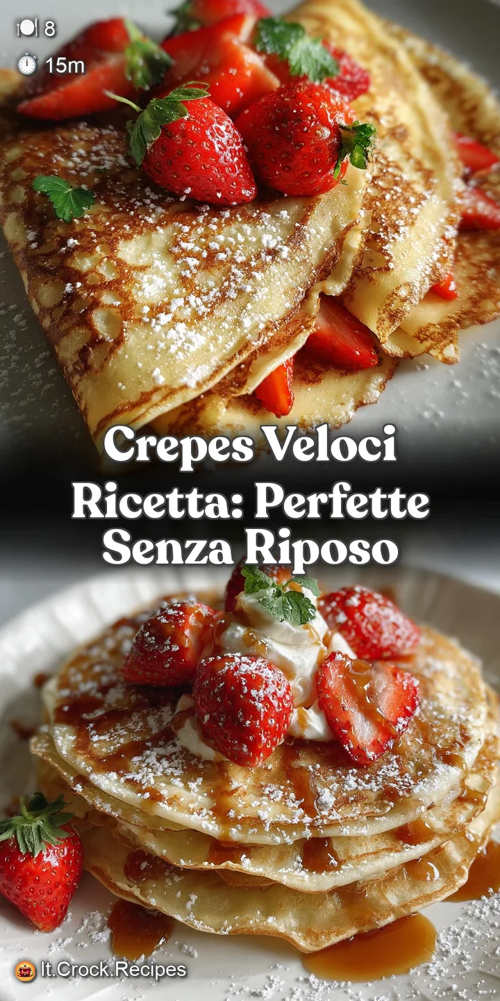 Close-up of a crepe revealing its lacy texture, lightly browned spots, and soft folds, suggesting a warm, delicate flavor ...