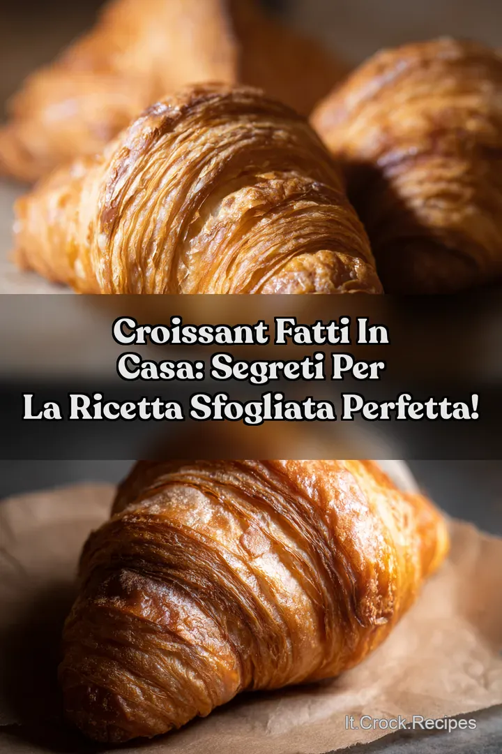 Croissant Fatti in Casa: Segreti per la Ricetta Sfogliata Perfetta!