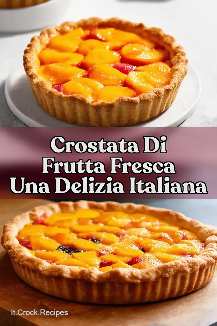 Crostata di Frutta Fresca Una Delizia Italiana