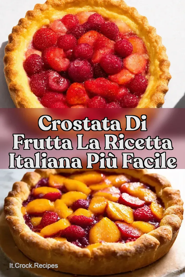 Crostata di Frutta La Ricetta Italiana pi&ugrave; Facile