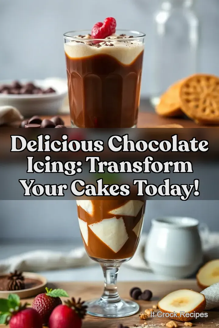 Delicious Chocolate Icing: Transform Your Cakes Today!