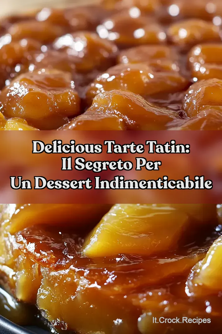 Delicious Tarte Tatin: Il Segreto per un Dessert Indimenticabile