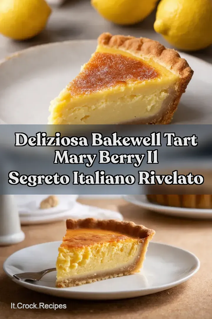 Deliziosa Bakewell Tart Mary Berry il Segreto Italiano Rivelato