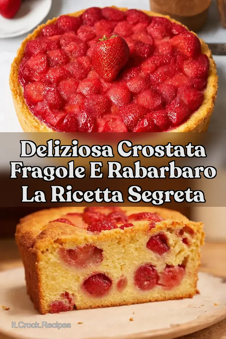 Deliziosa Crostata Fragole e Rabarbaro La Ricetta Segreta
