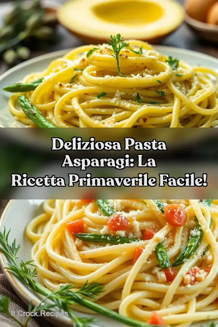 Deliziosa Pasta Asparagi: La Ricetta Primaverile Facile!