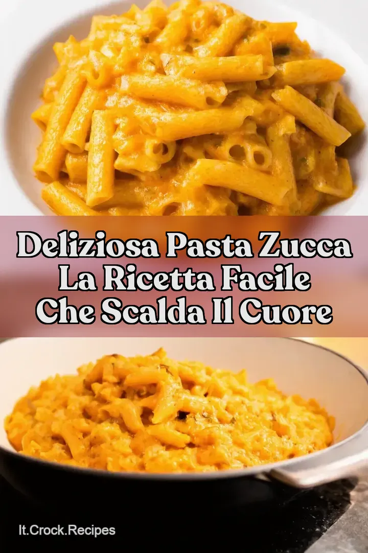 Deliziosa Pasta Zucca La Ricetta Facile Che Scalda Il Cuore