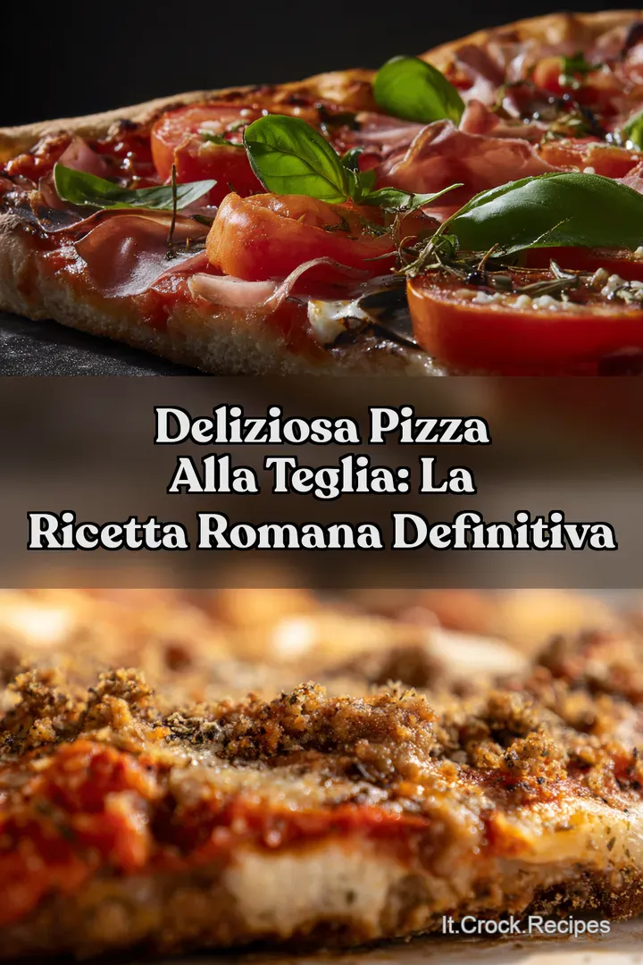 Deliziosa Pizza alla Teglia: La Ricetta Romana Definitiva