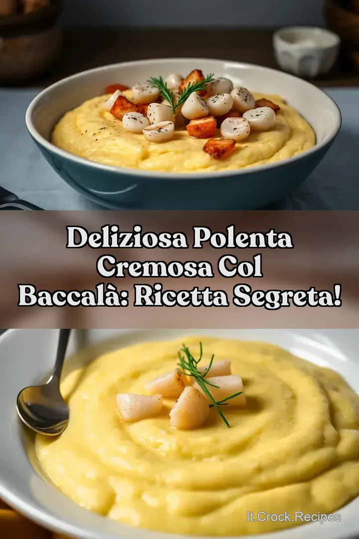 Deliziosa Polenta Cremosa col Baccal&agrave;: Ricetta Segreta!