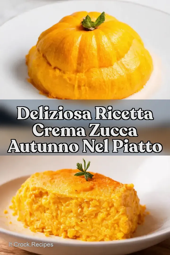 Deliziosa Ricetta Crema Zucca Autunno nel Piatto