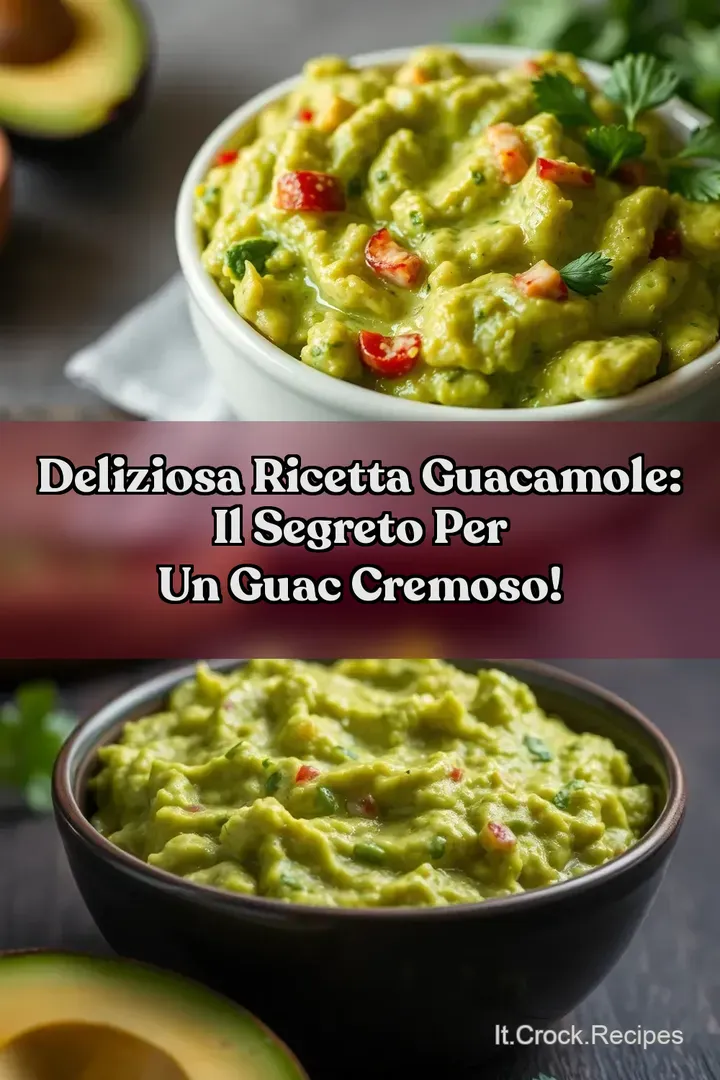 Deliziosa Ricetta Guacamole: Il Segreto per un Guac Cremoso!