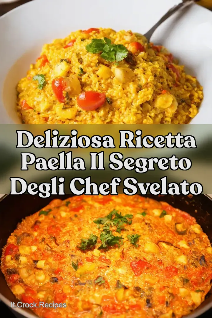 Deliziosa Ricetta Paella Il Segreto degli Chef Svelato