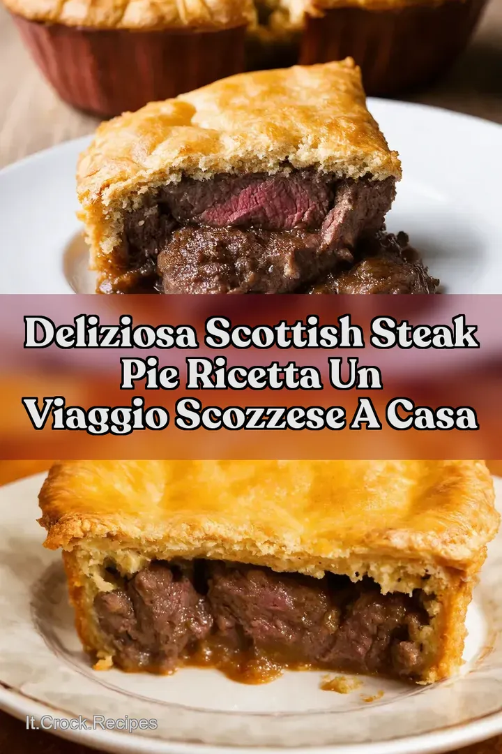 Deliziosa Scottish Steak Pie Ricetta Un Viaggio Scozzese a Casa