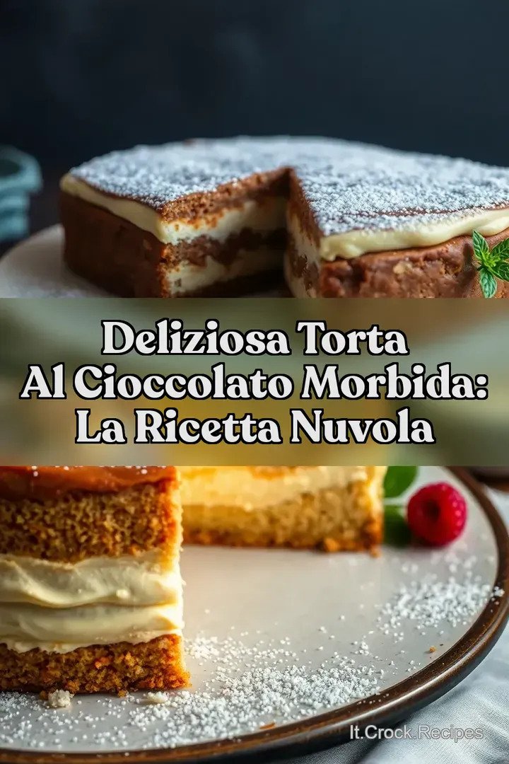 Deliziosa Torta al Cioccolato Morbida: La Ricetta Nuvola
