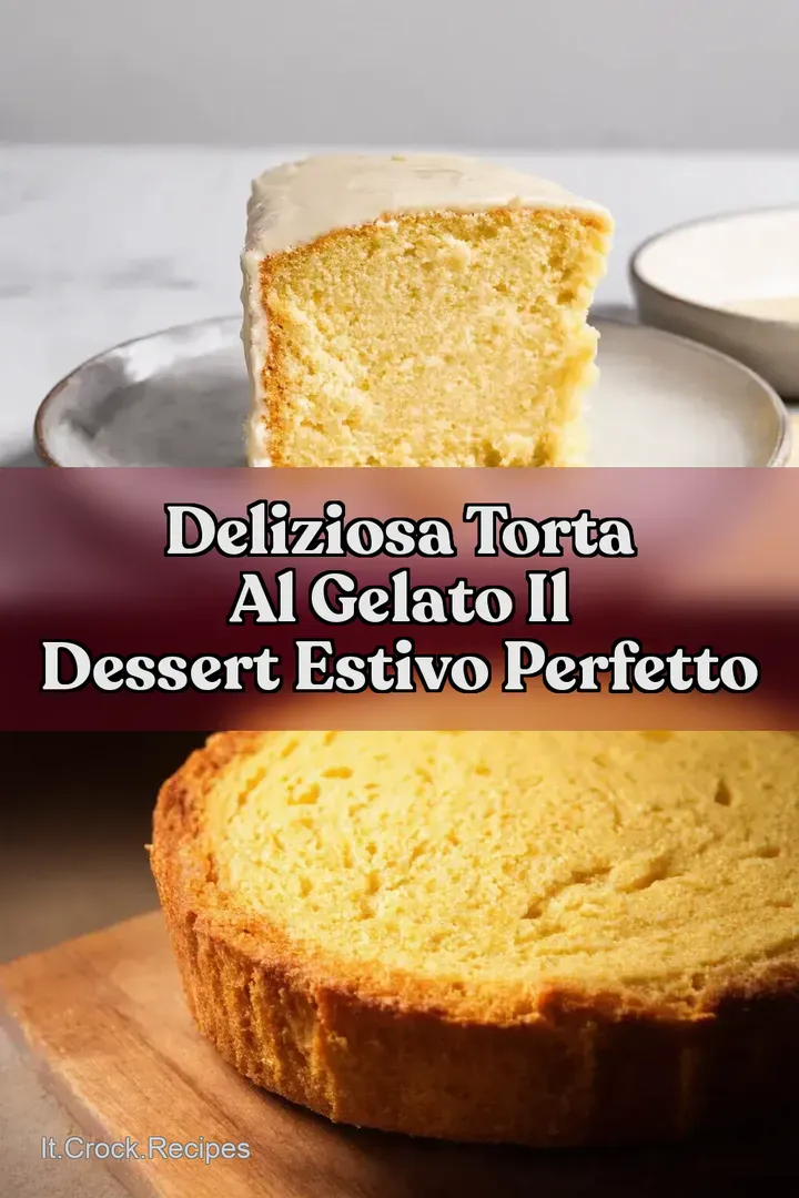 Deliziosa Torta al Gelato Il Dessert Estivo Perfetto