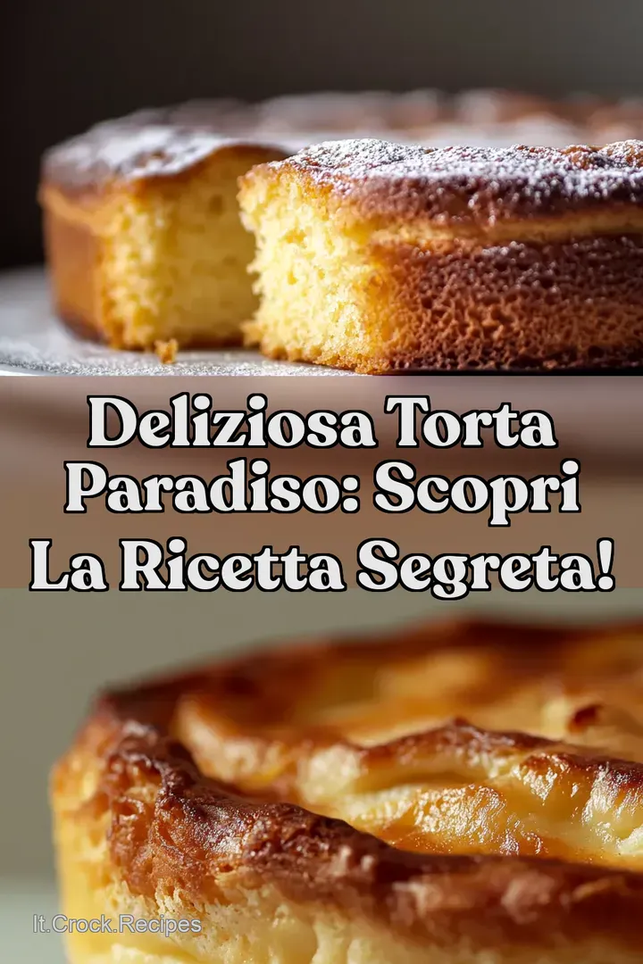 Deliziosa Torta Paradiso: Scopri la Ricetta Segreta!