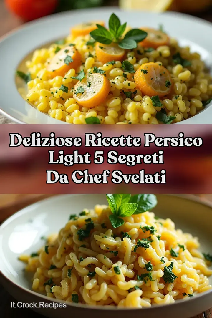 Deliziose Ricette persico light 5 Segreti da Chef Svelati