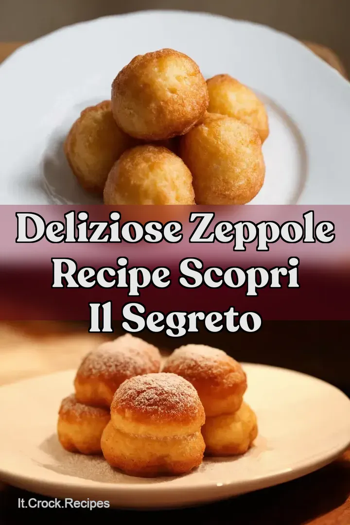 Deliziose Zeppole Recipe Scopri Il Segreto