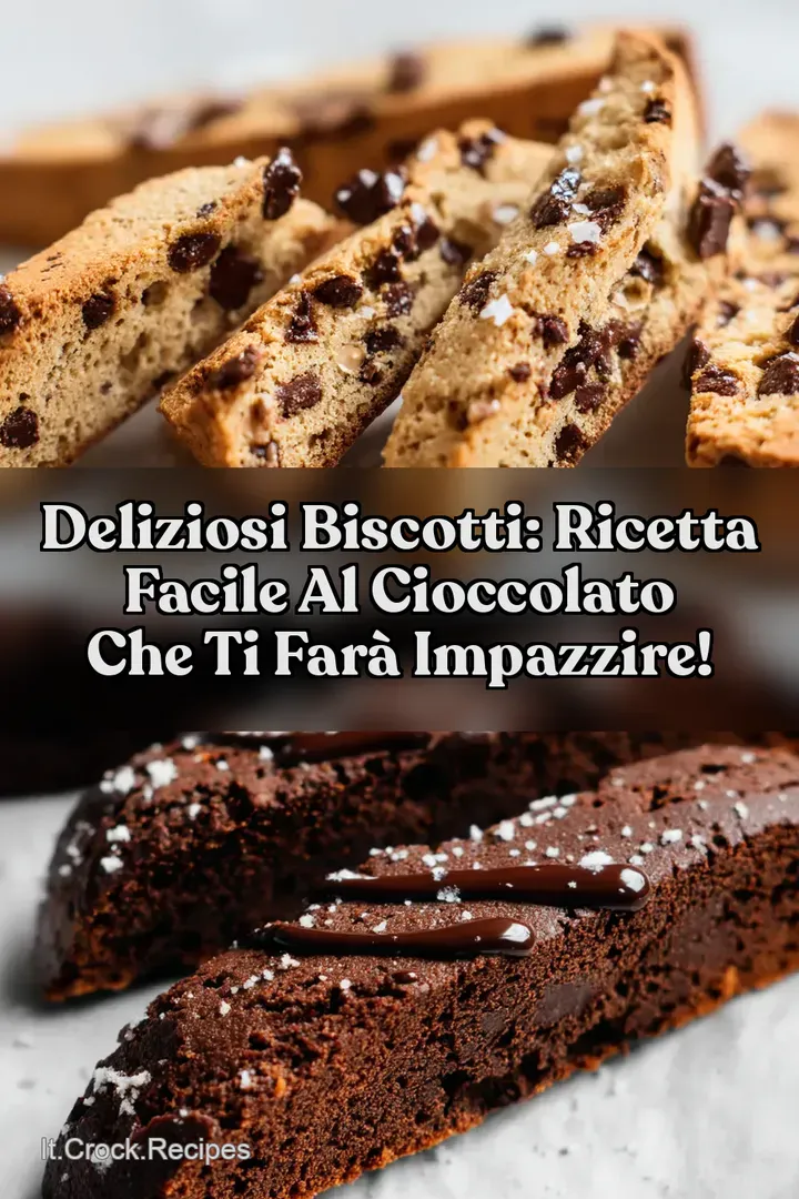 Deliziosi Biscotti: Ricetta Facile al Cioccolato che ti Far&agrave; Impazzire!
