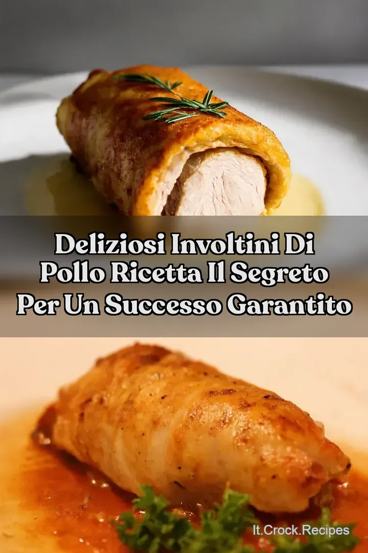 Deliziosi involtini di pollo ricetta Il Segreto per un Successo Garantito