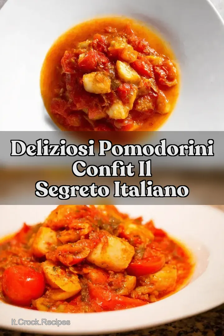 Deliziosi Pomodorini Confit Il Segreto Italiano