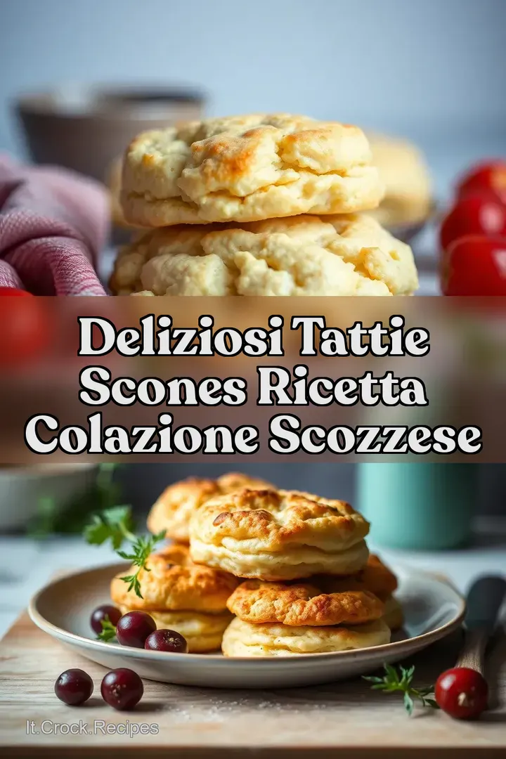 Deliziosi Tattie Scones Ricetta Colazione Scozzese