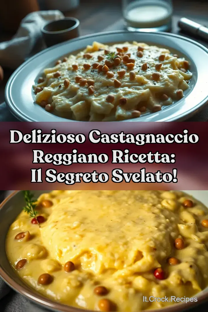 Delizioso Castagnaccio Reggiano Ricetta: Il Segreto Svelato!